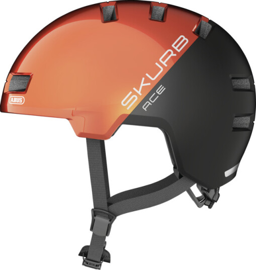 ABUS Skurb Ace Sykkelhjelm Goldfish Oransje