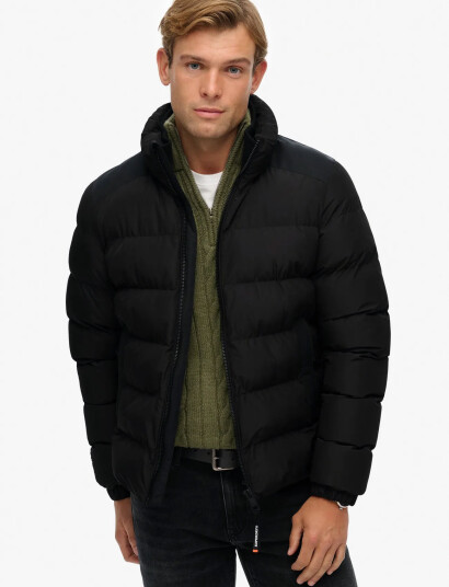 Superdry Sports Puffer Jacket Black XXL Superdry Sports Puffer Jacket Black XXL