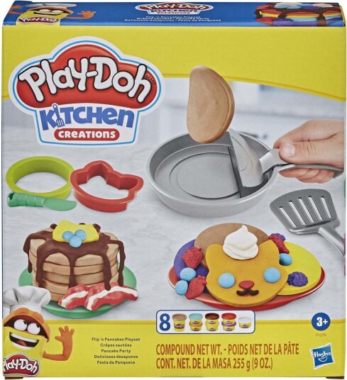 Hasbro Play-Doh Kitchen Creations Flip 'n Pancakes-lekesett
