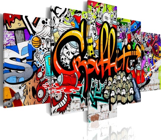 Bilde Colourful Style 100x50 Artgeist sp. z o. o.