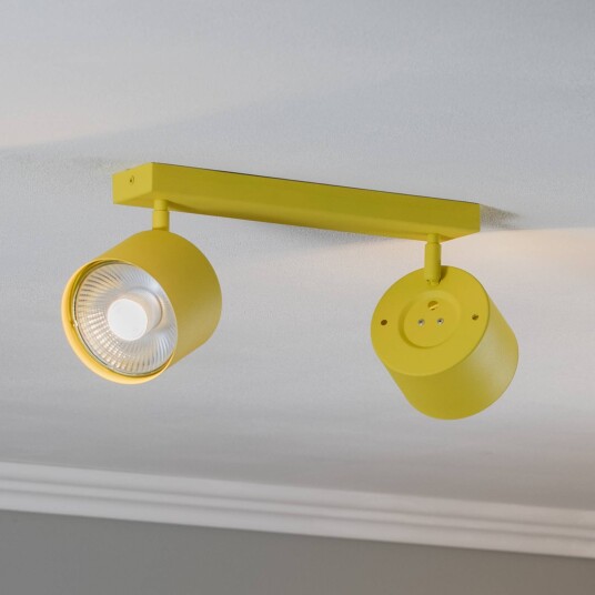 Argon Downlight Chloe justerbar 2 lyskilder gul