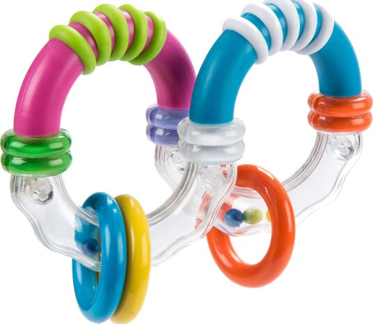 B Beez Baby Buddy Flex Rangle Myke Biteringer Roterende Kule Med Klikkelyder Flerfarget 3+ Mnd B Beez Baby Buddy Flex Rangle Myke Biteringer Roterende Kule Med Klikkelyder Flerfarget 3+ Mnd