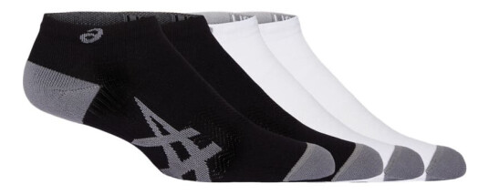 Asics 2ppk Light Run Ankle Socks 47-49, Brilliant White