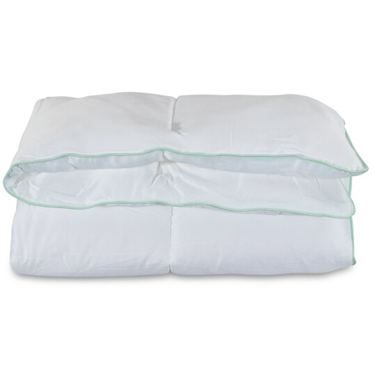 Borg Living Bambus sommer juniordyne 100x140 cm - Sommerdyne med ekstra myk bambus og dunfiber -