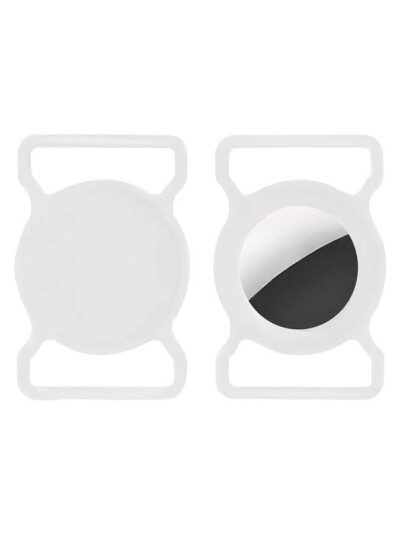 Lippa Collar Holder For Airtag And Smart Finder White
