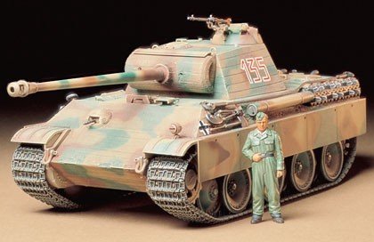 Tamiya 1/35 Panther Type G Tidlig Utgave Militærmodell Byggesett