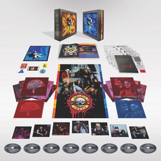Guns N' Roses Use Your Illusion Ii Super Deluxe Edition Remastered 7CD + BluRay + Bok + Memorabilia