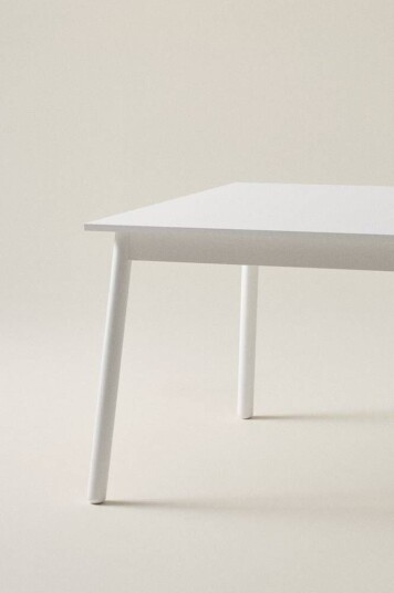 Jotex KINNA spisebord 90x140 cm White mdf / metall 1726661-01-0 1610449-01-0