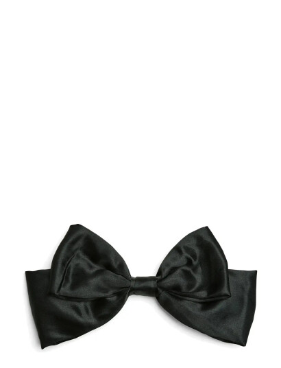 Pieces Pcnella Bow Hairclip Box - Black - ONE SIZE