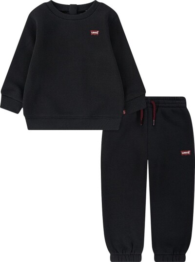 Levi's Jet Black Hettegenser & Jogger Sett 24 mdr Levi's Jet Black Hettegenser & Jogger Sett 24 mdr