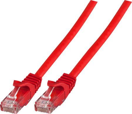 EFB ELEKTRONIK RJ45 Patch cable Cat.5e U/UTP LSZH, Red 2 m, AWG24/7