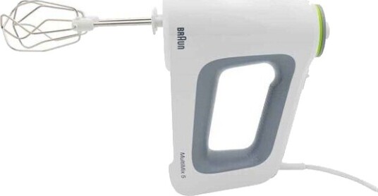 Braun MultiMix 5 Håndmikser 700W med Deigkrok og Turbofunksjon Hvit