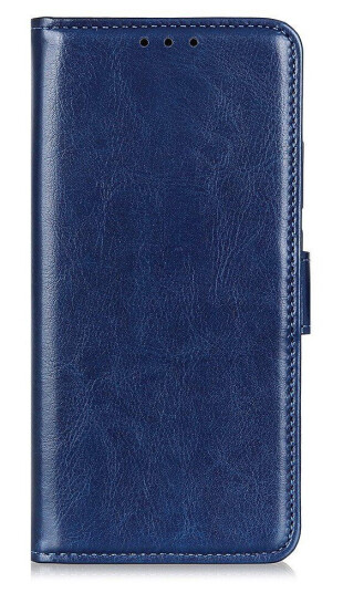 INCOVER Samsung Galaxy M11 PU Skinn Flip Deksel med Lommebok - Blå