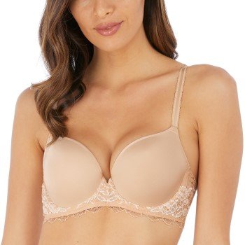 Wacoal BH Lace Perfection Contour Bra Beige C 70 Dame Wacoal BH Lace Perfection Contour Bra Beige C 70 Dame
