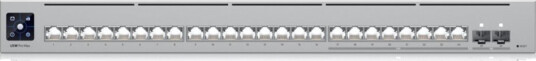 Ubiquiti Unifi Switch Pro Max 24 - Switch - L3 - Styrt - 16 X 10/100/1000 + 8 X 2.5Gbase-T + 2 X 10 Gigabit Ethernet - Stasjonær, Rackmonterbar