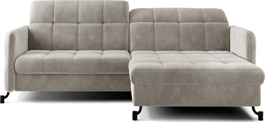 Seksjon Eltap Lorelle 225x160x105 cm Paros 02 Beige Høyre