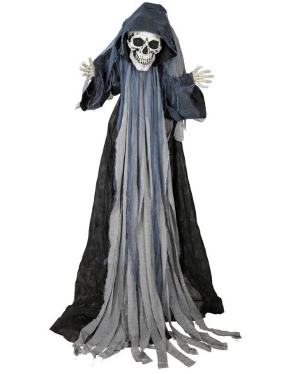 Joker Gigantisk Reaper Halloween Dekorasjon med Lyd Lys & Bevegelse 250 cm Joker Gigantisk Reaper Halloween Dekorasjon med Lyd Lys & Bevegelse 250 cm