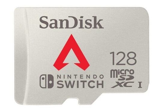 SanDisk Nintendo Switch microSD-card - 128GB - Apex Legends edition SanDisk Nintendo Switch microSD-card - 128GB - Apex Legends edition