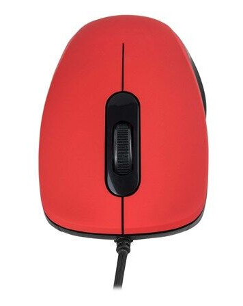 MODECOM MC-M10S - Mus - Optisk - 3 knapper - Rød