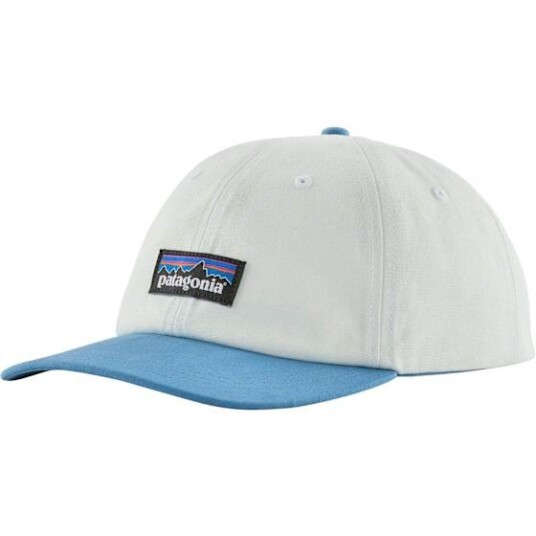 Patagonia P 6 Label Trad Cap Birch White W/shore Blue OneSize