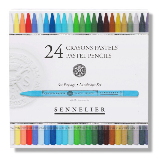 Sennelier Pastellblyanter 24‑sett Landscape