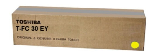 TOSHIBA T-FC30EY Tonerkassett gul 33.600 sider