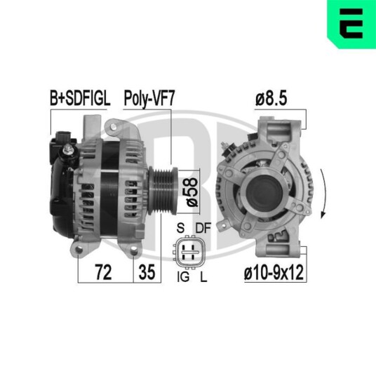 Dynamo ERA 209370A