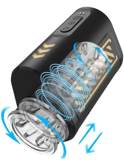 Automatic Masturbator Warny Twists & Turns Automatic Masturbator Warny Twists & Turns