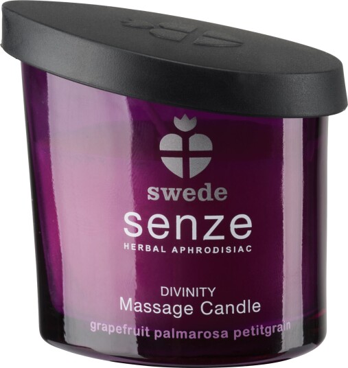 Swede Senze Massasjelys 50 ml - Lilla - Lilla Swede Senze Massasjelys 50 ml - Lilla - Lilla