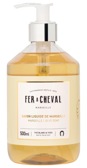 Fer Á Cheval Marseille flytende såpe white tea & yuzu 500ml