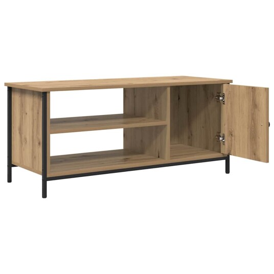 TV skap artisan eik 100 x 40 x 45 cm Konstruert tre TV skap artisan eik 100 x 40 x 45 cm Konstruert tre