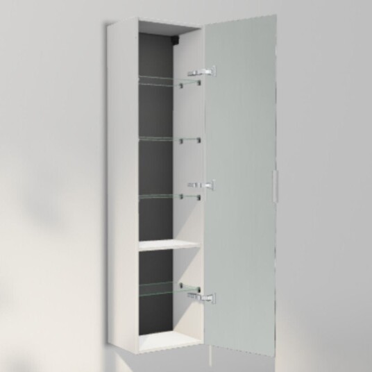 INR Iconic Nordic Rooms Twin 40/30 Høyskap Premium White / 40cm Høyre Hengslet