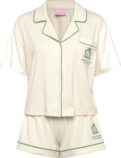 Juicy Couture Chateau Pj Set   Cream   XXS