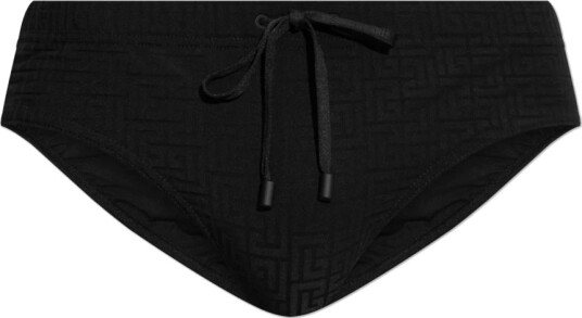 Balmain Herre Svømmetøy Svart S, Balmain Herre Svømmetøy Svart S,