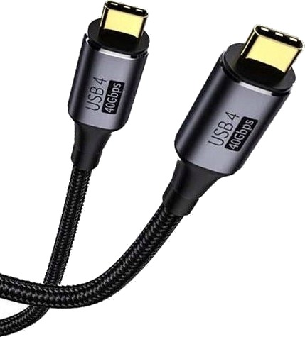 Usb-Kabel Vega Usb-C Til Usb-C 1 M Svart