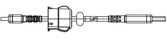 ZEBRA QLN PC-USB CABLE WITH STRAIN RELIEF CPNT