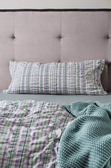 Jotex SKYE putevar 90x50 cm Lilla/grønn 1668885-01-97 1668886-01-06