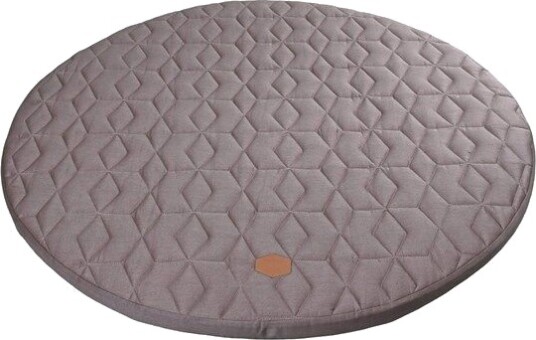 Filibabba Play mat - Soft quilt dark grey