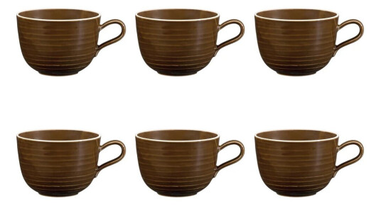Seltmann Weiden Terra kopp 38 cl 6-pakning Earth Brown Seltmann Weiden Terra kopp 38 cl 6-pakning Earth Brown
