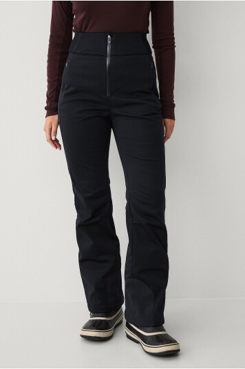 Áhkká Skibukser Gold Softshell Highwaist Ski P Svart