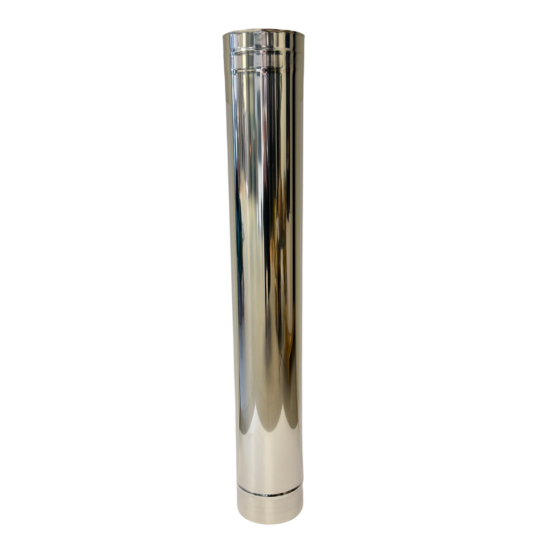 Peis Og Pipefag As O150 Piperehab. 1000mm Rett Rustfri Peis Og Pipefag As O150 Piperehab. 1000mm Rett Rustfri
