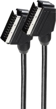 Shiverpeaks Bs96010, 2 M, Scart (21-Pin), Scart (21-Pin), Hankjønn, Hankjønn, Nickel