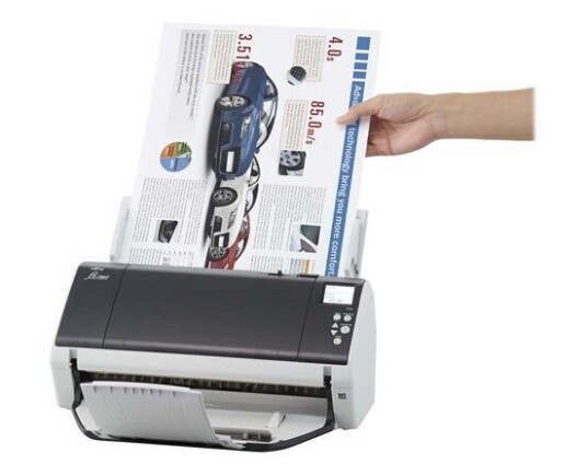 Fujitsu fi-7480 ADF Dokumentskanner 160 Sider/min USB 3.0 Grå/Hvit