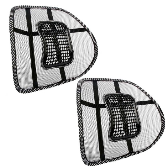 Korsryggstøtte for Stol og Bilssete – Ergonomisk Ryggstøtte 2 Pack Korsryggstøtte for Stol og Bilssete – Ergonomisk Ryggstøtte 2 Pack