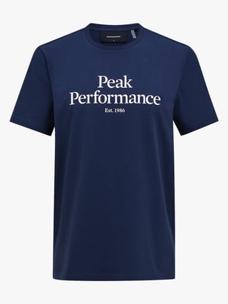 Peak Performance Original Tee Men Blå XXL