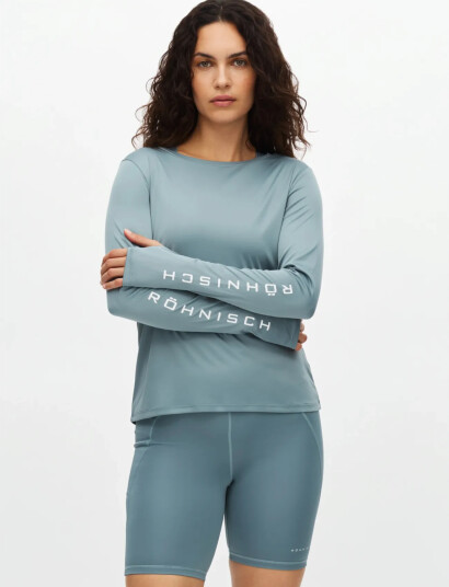 Röhnisch Team Logo Long Sleeve Blue S Röhnisch Team Logo Long Sleeve Blue S