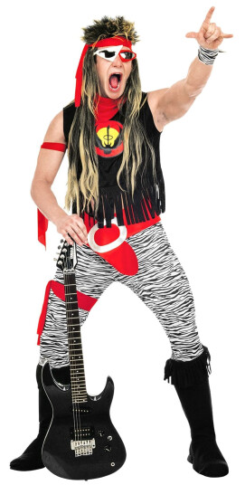 Widmann S.r.l. Rock Star Karnevalskostyme  XXLarge