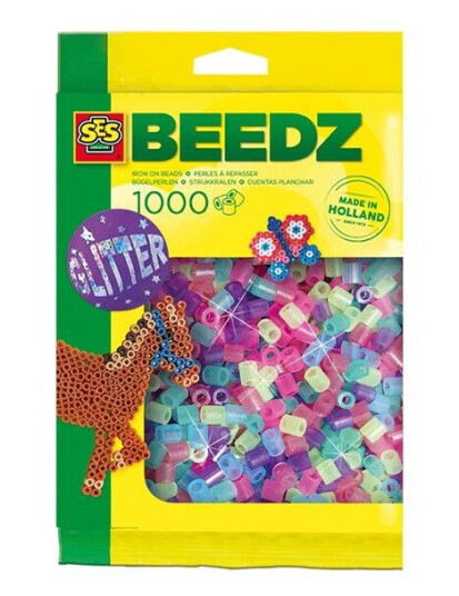 SES Fuse Beads Mix Glitter 1000pcs. SES Fuse Beads Mix Glitter 1000pcs.