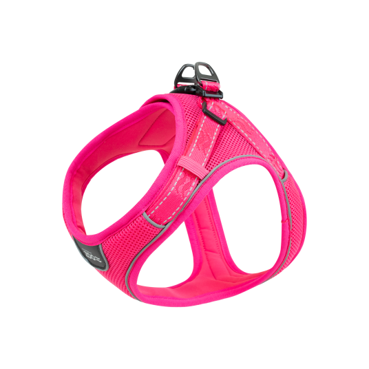 Rufus Soft justerbar hundesele XXS 15 mm - Rosa - Selected by ZOO