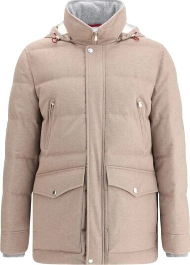 Brunello Cucinelli Herre Jakker Beige 3XL,
